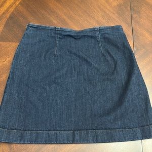 Ann Taylor Mini 17" Denim Skirt​​​